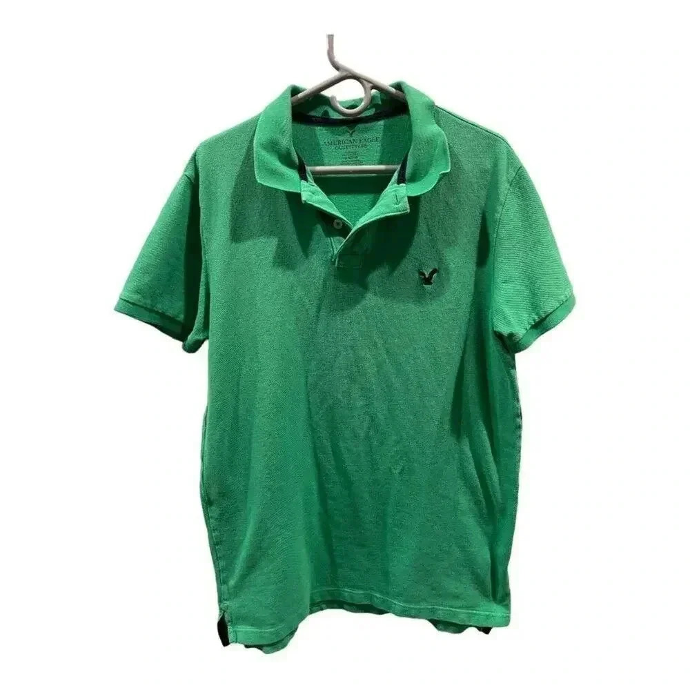 American‎ Eagle Outfitters Men’s Large Green Polo Shirt